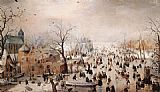 Hendrick Avercamp Winter painting